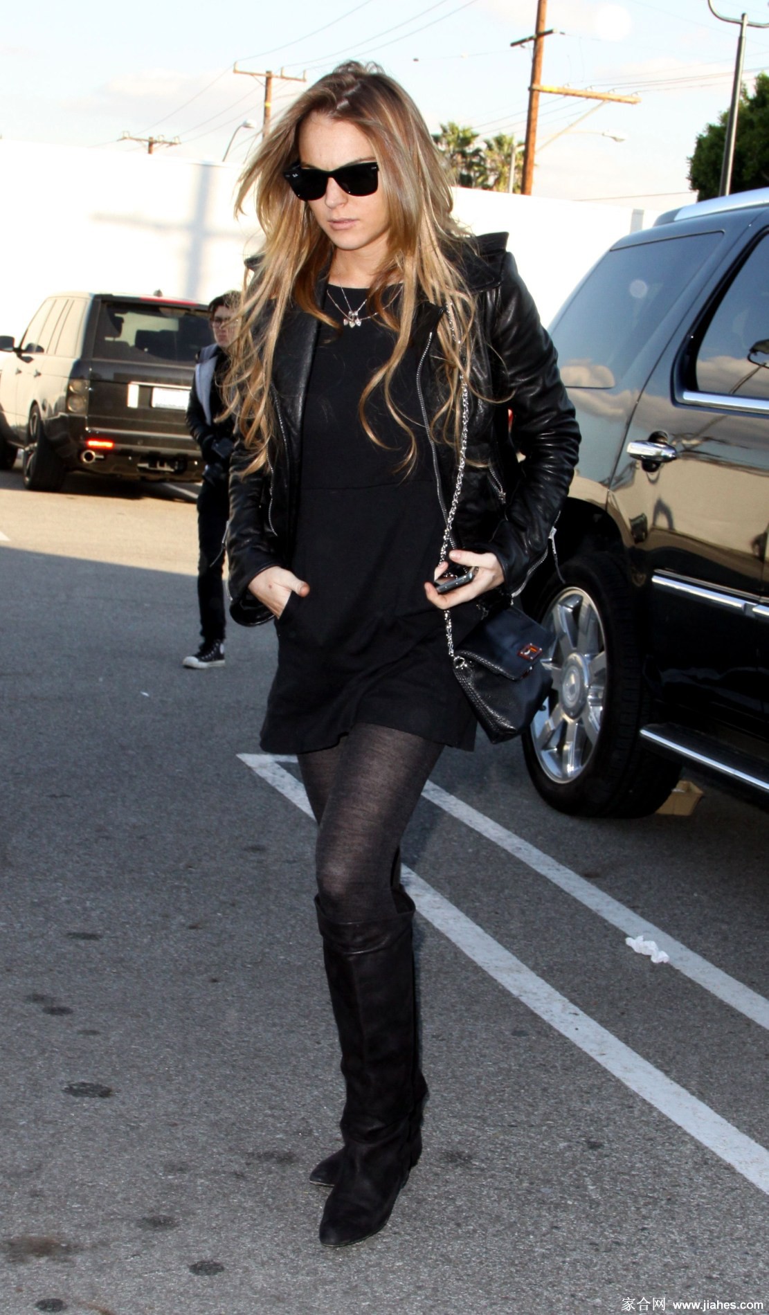 [CELEBRITY HOSIERY]Lindsay Lohan in nylon stockings,pantyhose,tights 23[3]