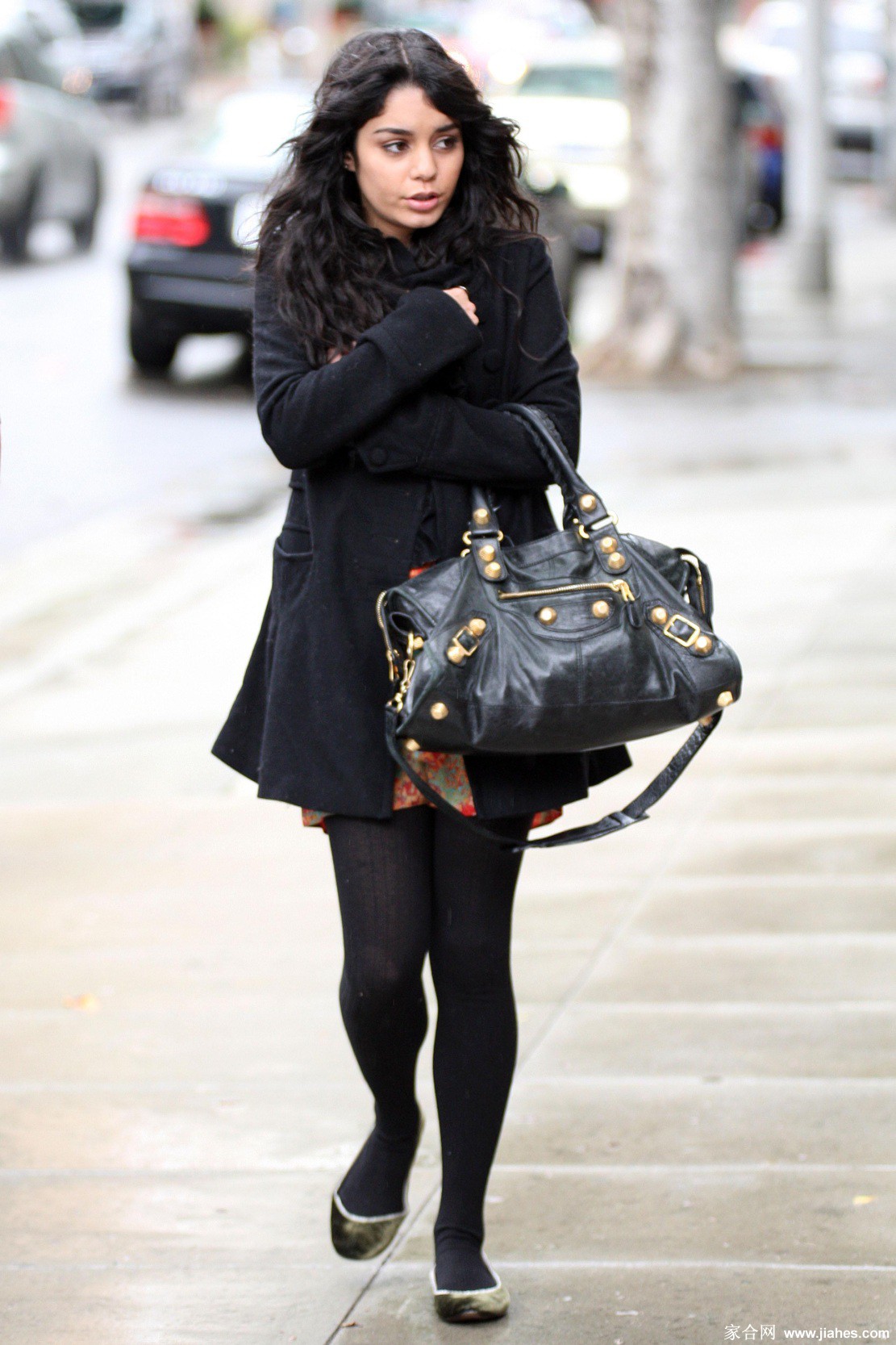 [CELEBRITY NYLON]Vanessa Anne Hudgens in nylon stockings,pantyhose,tights[3]