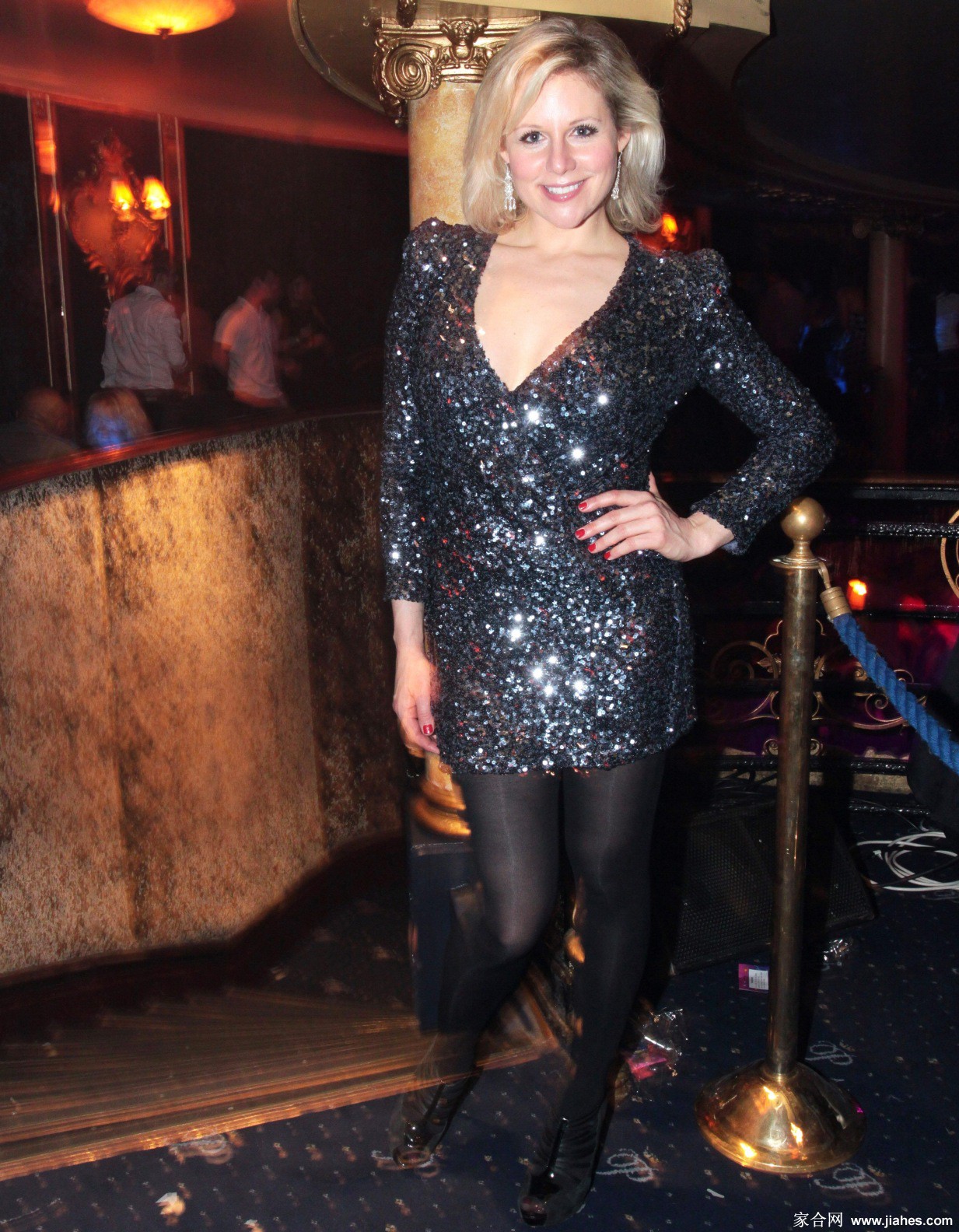 [CELEBRITY HOSIERY]Abi Titmuss in nylon stockings,pantyhose,tights[8]