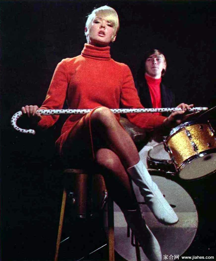 [CELEBRITY PANTYHOSE]Joey Heatherton in nylon stockings,pantyhose,tights 3[6]