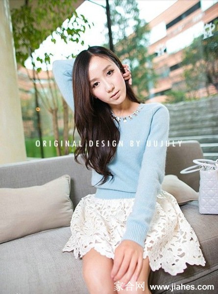 气质美女娄艺潇服装代言靓照[4]