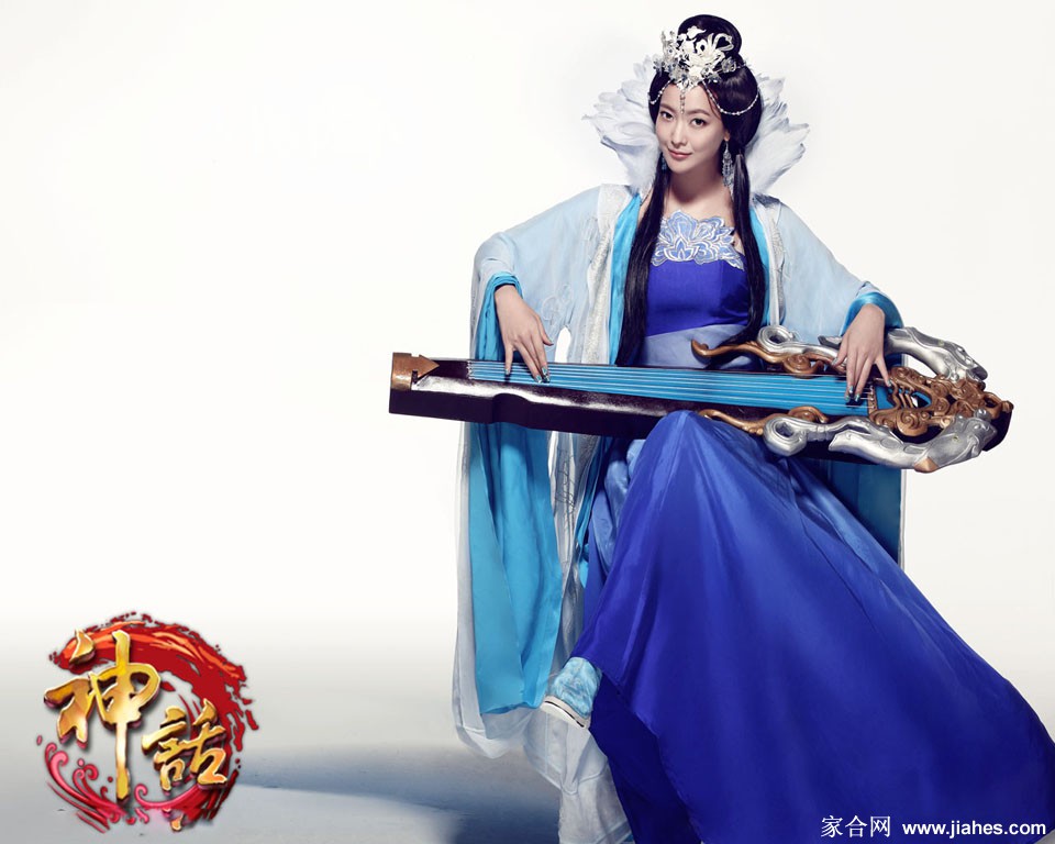 金喜善代言《神话》网游壁纸[5]