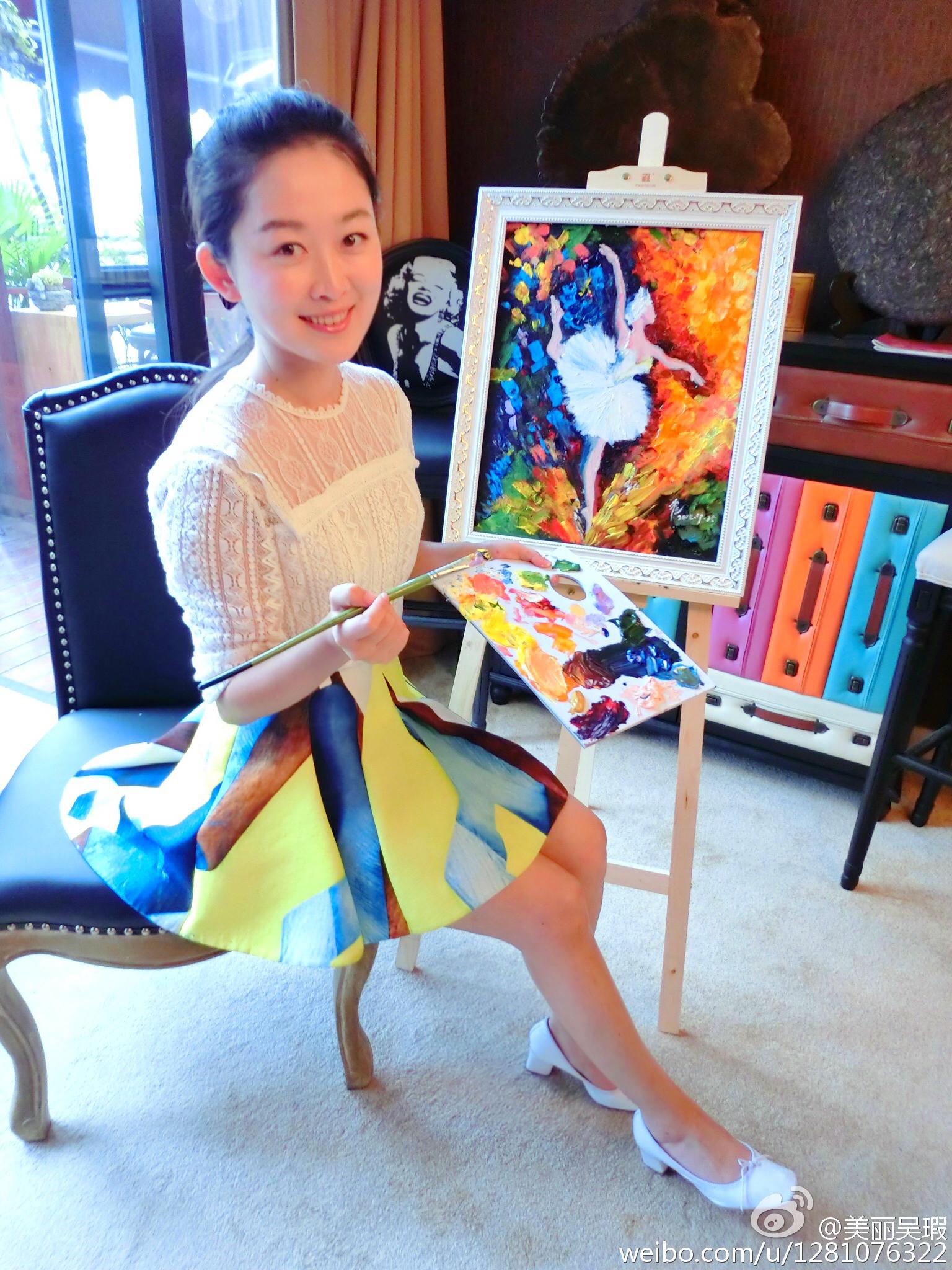 广东电视台女主持人(主播)吴瑕黑丝袜美腿高跟性感诱惑[11]