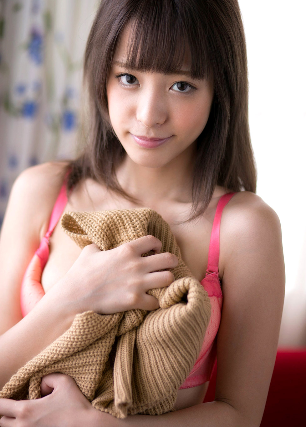 桃乃木香奈红色内衣写真[6]