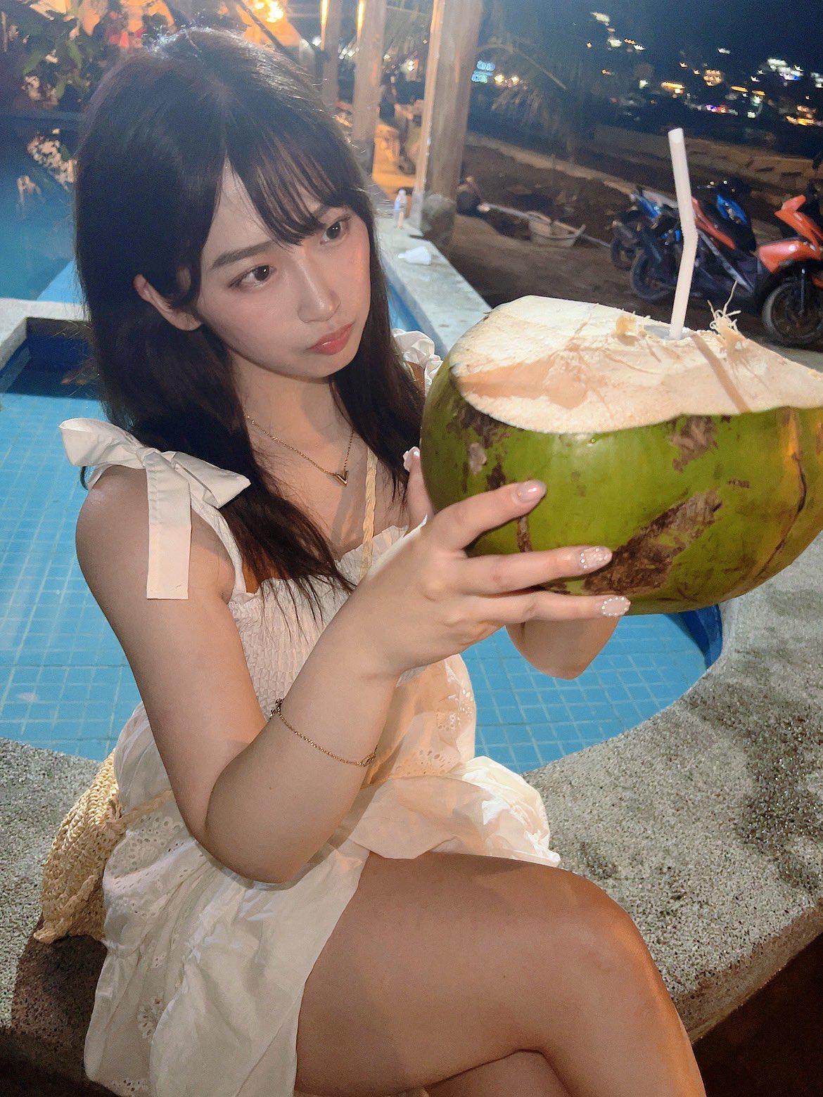 美园和花可爱清纯自拍照[6]