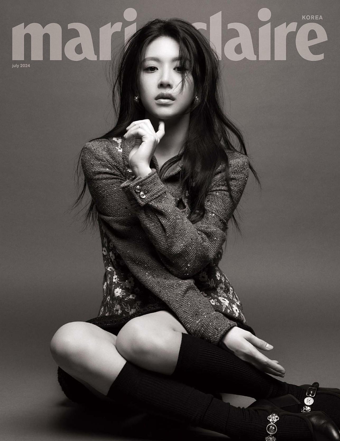 高允真Go Youn Jung｜ Marie Claire KR July 2024[2]