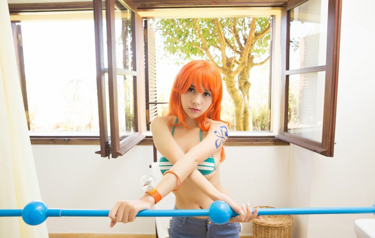 夏美酱海贼王爱乃娜美COS[14]