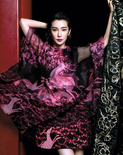 李冰冰时尚气质大片霸气女神来袭