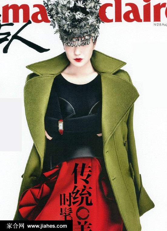 明星美女赵薇曝光最新时尚杂志封面大片[2]