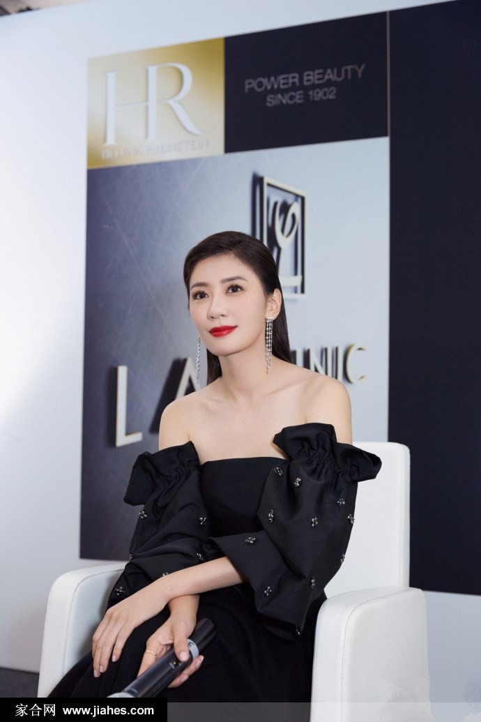 性感女神贾静雯长裙玉肩尽显御姐范写真图片[2]