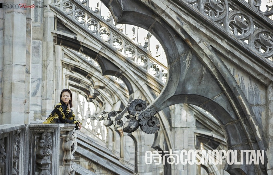 刘涛时尚cosmopolitan杂志写真气质迷人[4]