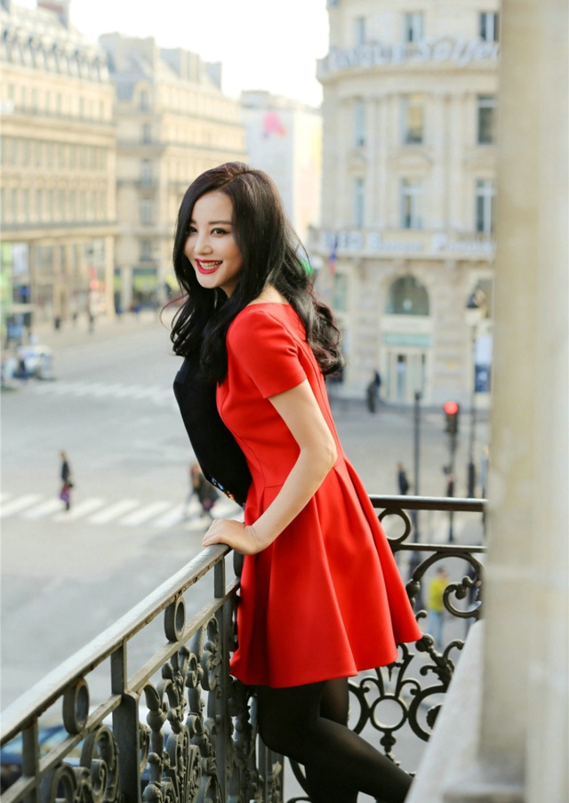 陶红巴黎写真优雅妩媚[5]