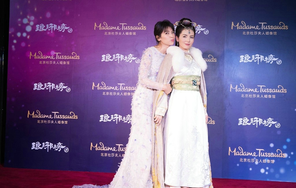 刘涛的蜡像入驻北京杜莎夫人蜡像馆相当传神[3]