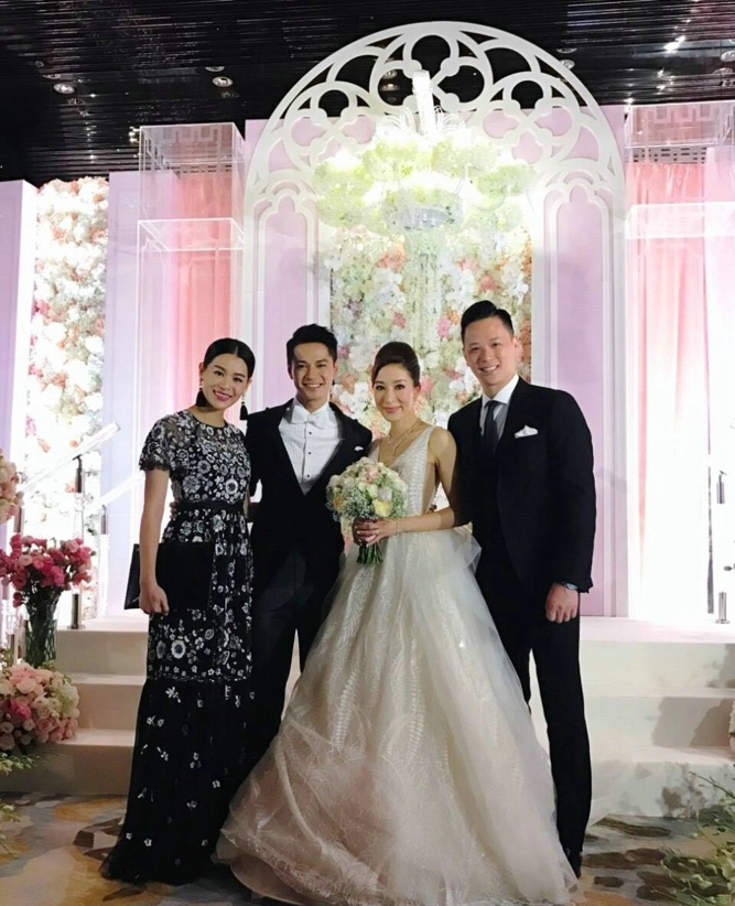 杨怡罗仲谦结婚场面十分浪漫[3]
