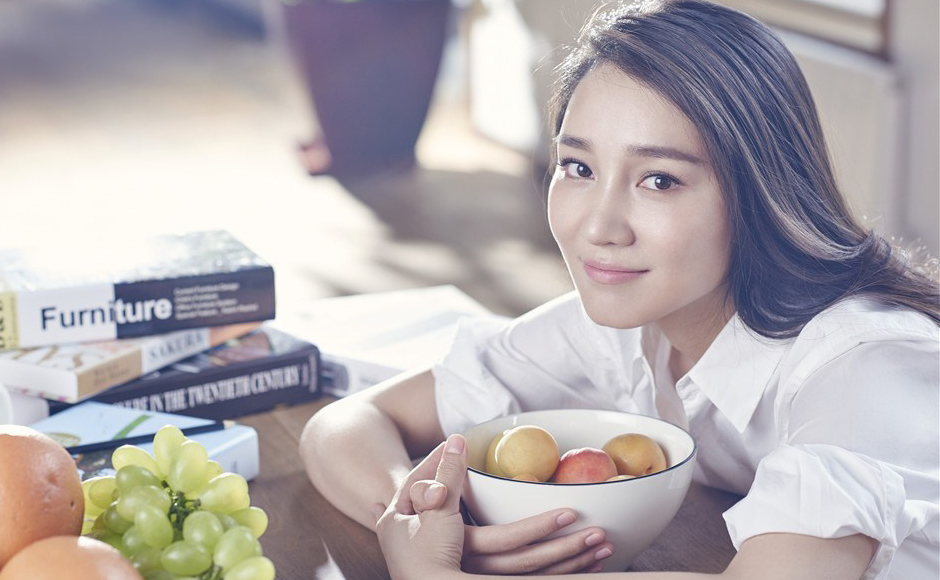 陈蓉变身甜美girl笑容恬静美好[6]