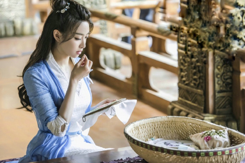 上古情歌宋茜美图 小仙女下凡 仙气四溢貌美如花[6]
