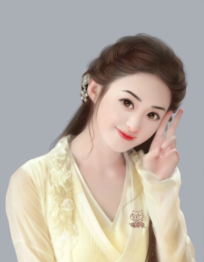 漫画版的赵丽颖[5]