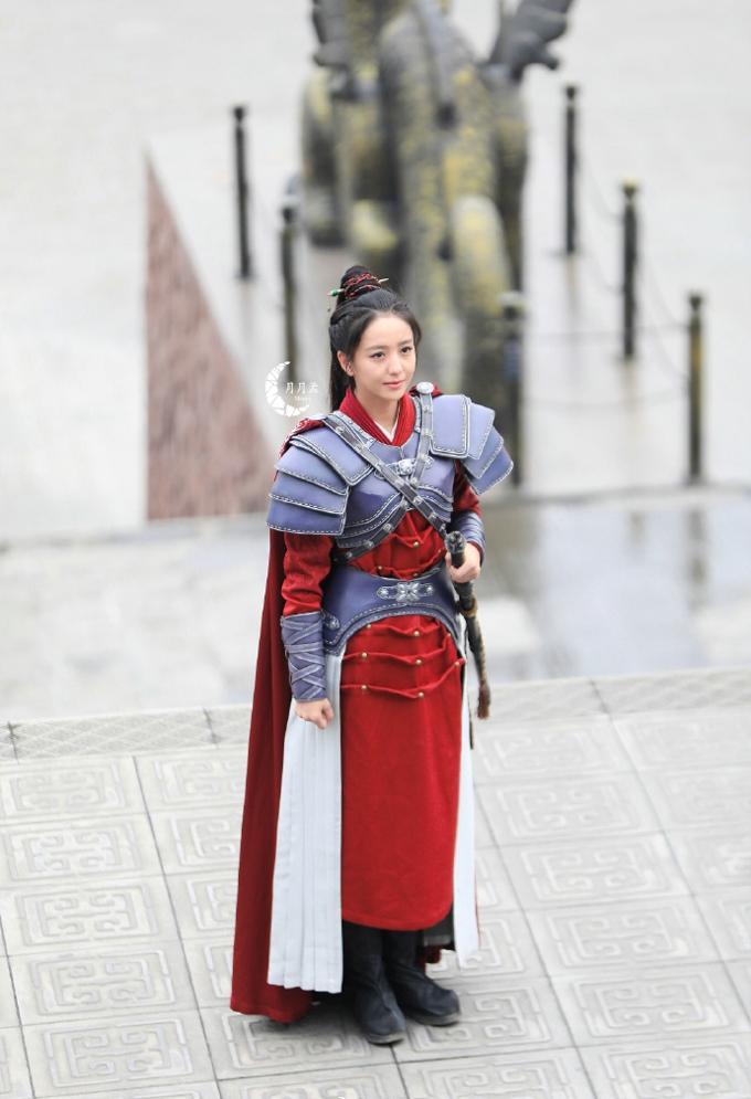 佟丽娅《琅琊榜之风起长林》探班剧照写真[2]