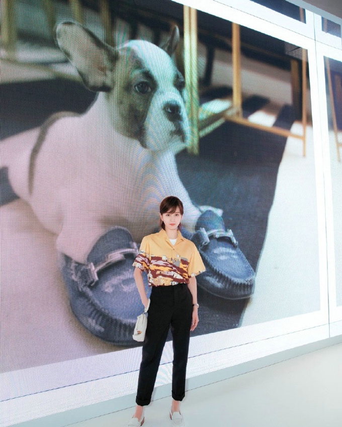 刘诗诗清爽短发性感写真图片[2]