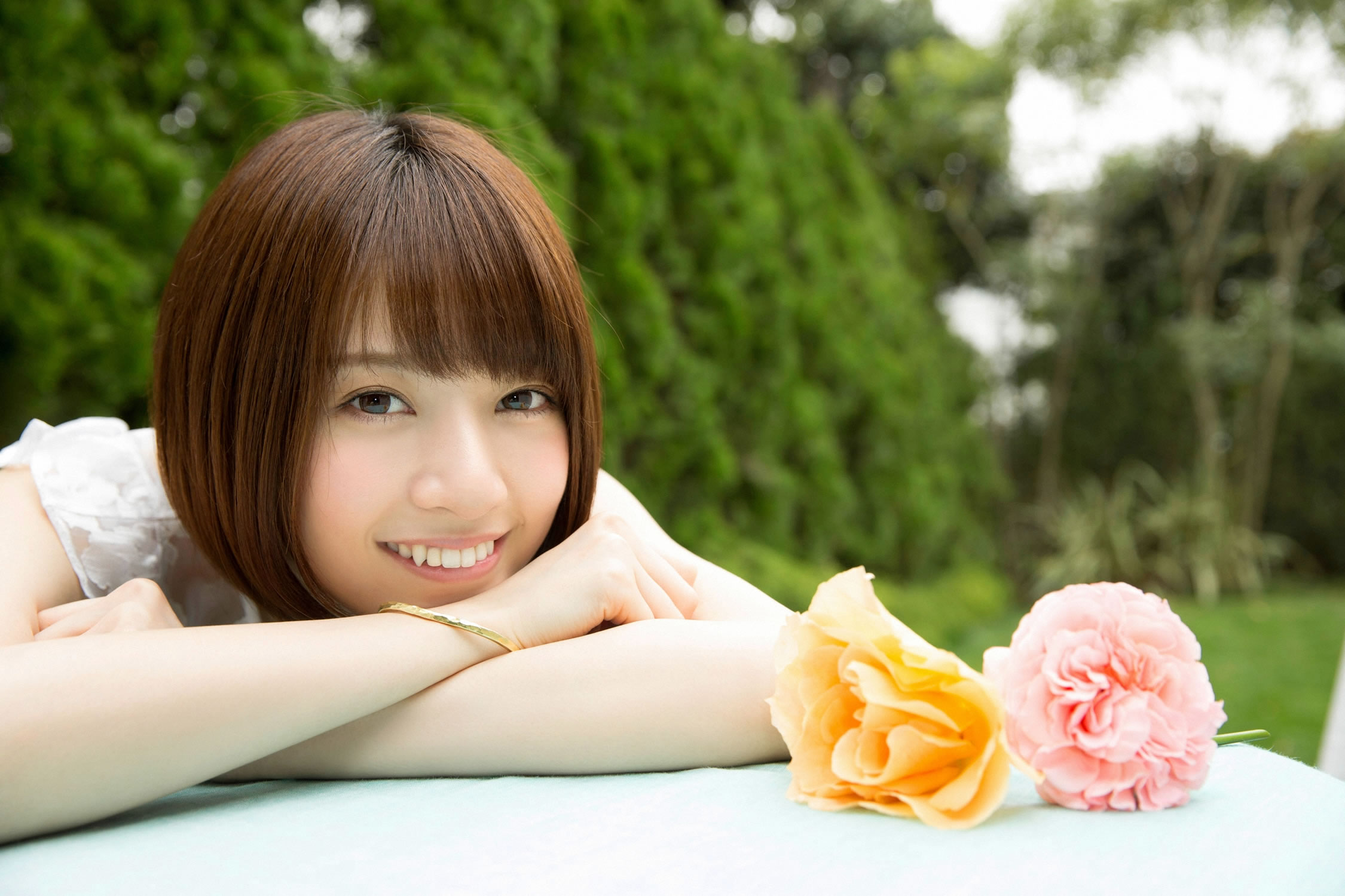 日本空气美少女桥本奈奈未唯美私照[3]