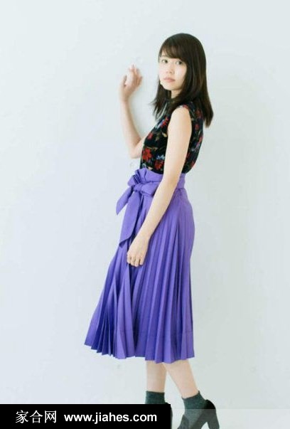 日版奶茶妹有村架纯清纯长相优雅气质写真图片